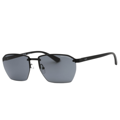 Armani Exchange, Lentes de Sol, Rectangular, Hombre, Ax2048s Mate Black