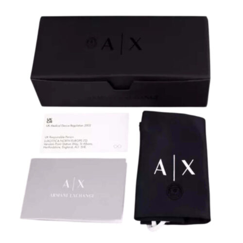 Armani Exchange, Lentes de Sol, Rectangular, Hombre, Ax2048s Mate Black - Imagen 5
