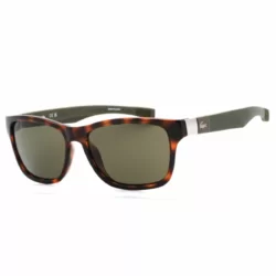 Lacoste, Lentes de Sol, Rectangular, Unisex, L737S Havana/Green