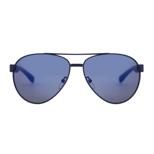 Lacoste, Lentes de Sol, Redondos, Unisex, L185S Matte Blue/Purple - Imagen 2