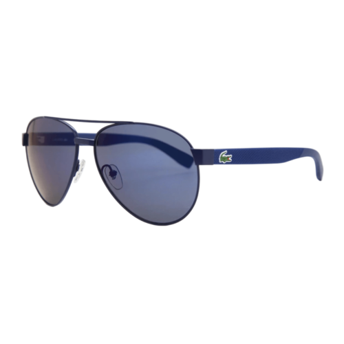 Lacoste, Lentes de Sol, Redondos, Unisex, L185S Matte Blue/Purple - Imagen 3