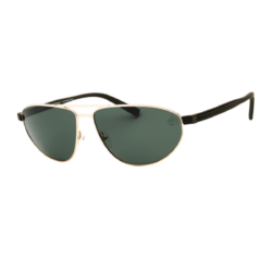Timberland, Lentes de Sol, Rectangular, Unisex, 9324 Gold/Green