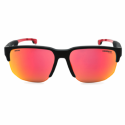 Alternative view of Carrera, Lentes de Sol, Redondos, Ambos, CarDuc 028/S Black Red/Red