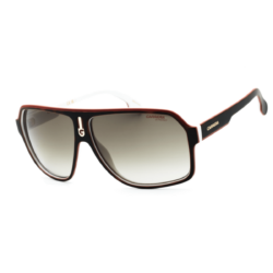 Carrera, Lentes de Sol, Rectangular, Unisex, 1001/S Havana White