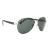 Calvin Klein, Lentes de Sol, Aviador, Unisex, CK19316S Silver/Green - Imagen 7