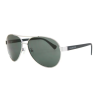 Calvin Klein, Lentes de Sol, Aviador, Unisex, CK19316S Silver/Green - Imagen 14