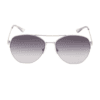 Calvin Klein, Lentes de Sol, Aviador, Mujer, CK20121S Silver/Smoke - Imagen 11