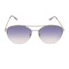 Calvin Klein, Lentes de Sol, Aviador, Mujer, CK20121S Silver/Smoke - Imagen 2