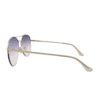 Calvin Klein, Lentes de Sol, Aviador, Mujer, CK20121S Silver/Smoke - Imagen 4