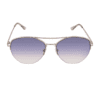 Calvin Klein, Lentes de Sol, Aviador, Mujer, CK20121S Silver/Smoke - Imagen 5