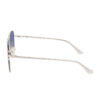 Calvin Klein, Lentes de Sol, Aviador, Mujer, CK20121S Silver/Smoke - Imagen 8