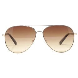 Alternative view of Calvin Klein, Lentes de Sol, Aviador, Uni, CK19314S Gold/Brown Gradient