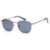 Calvin Klein, Lentes de Sol, Redondos, Hombre, CK20122S Gunmetal/Blue - Imagen 4