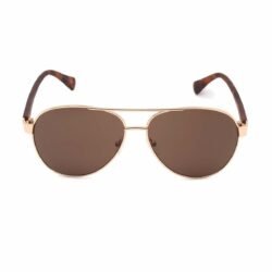 Alternative view of Calvin Klein, Lentes de Sol, Aviador, Unisex, CK19316S Gold/Brown