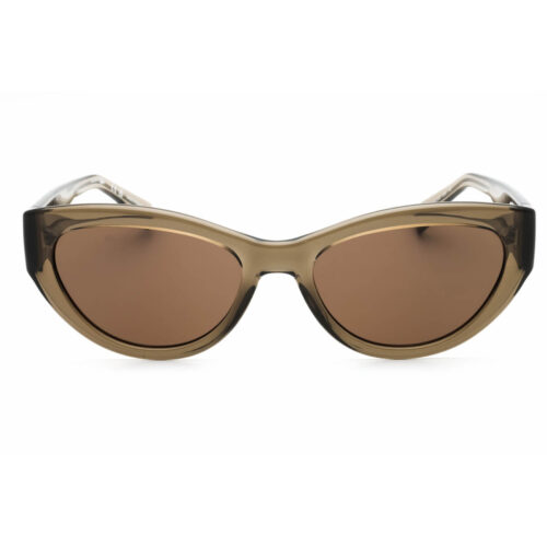Lacoste, Lentes de Sol, Cat eye, Mujer, L6013S Transparent Brown/Green - Imagen 2