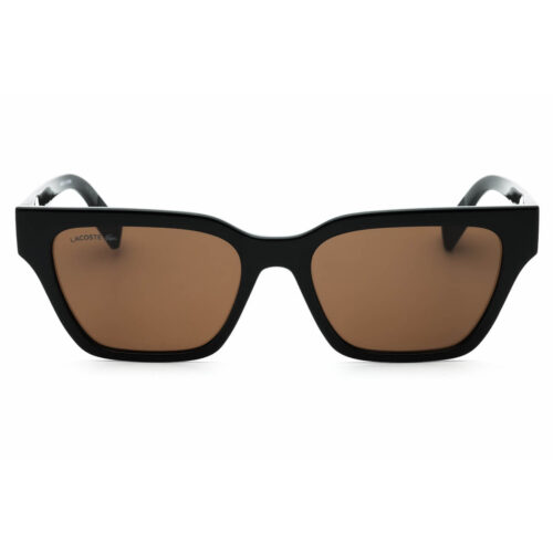Lacoste, Lentes de Sol, Rectangular, Unisex, L6002S Black/Brown - Imagen 2