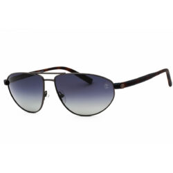 Timberland, Lentes de Sol, Rectangular, Unisex, TB9324 Gunmetal/Smoke