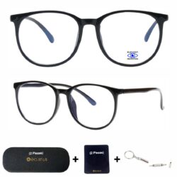 Gafas De Filtro De Luz Azul Para Anti Tension De Ojos Negro