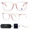 Gafas De Filtro De Luz Azul Para Anti Tension De Ojos Rosa 999-006