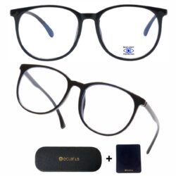 Gafas De Filtro De Luz Azul Para Anti Tension De Ojos Negro