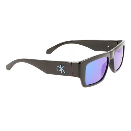 Calvin Klein, Lentes de Sol, Rectangular, Unisex, CKJ22635 Black/Blue - Imagen 7