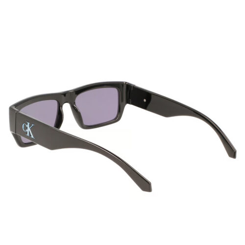 Calvin Klein, Lentes de Sol, Rectangular, Unisex, CKJ22635 Black/Blue - Imagen 4