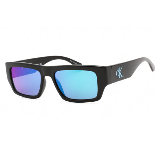 Calvin Klein, Lentes de Sol, Rectangular, Unisex, CKJ22635 Black/Blue - Imagen 9