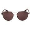 Calvin Klein, Lentes de Sol, Aviador, Unisex, CK19313S Gunmetal/Grey - Imagen 2