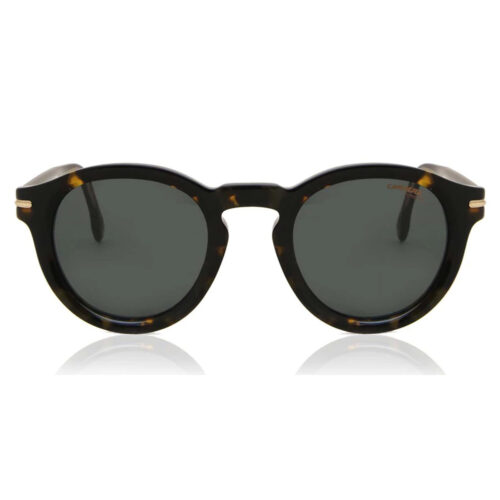 Carrera, Lentes de Sol, Redondos, Unisex, 306S Havana/Green - Imagen 4