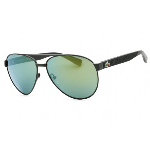 Lacoste, Lentes de Sol, Redondos, Unisex, L185S Matte Green/Green