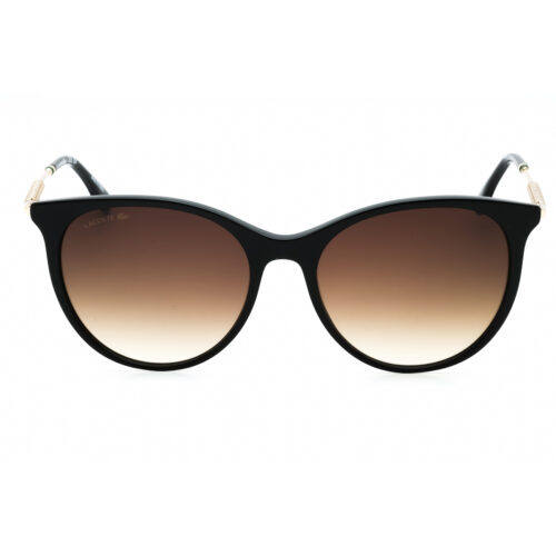 Lacoste, Lentes de Sol, Redondo, Unisex, L993S Black/Brown - Imagen 2