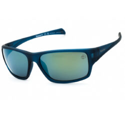 Timberland, Lentes de Sol, Rectangular, Unisex, 00017 Blue/Smoke