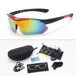 Eclat, Lentes Deportivos, Unisex, 800-003 Rojo