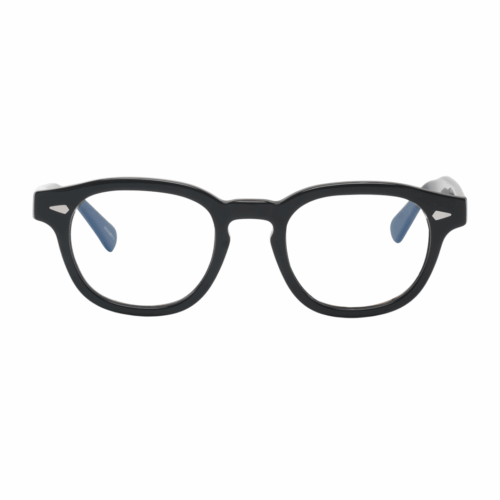 Lentes de Acetato, Protectores de Luz Azul, Unisex, Alta Calidad, Negro. - Imagen 3
