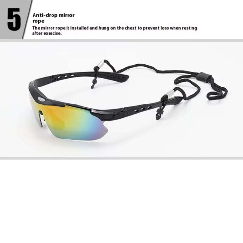 Eclat, Lentes Deportivos, Unisex, 800-001 Negro Mate - Imagen 10