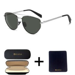 Eclat, Lentes de Sol, Polarizadas, Unisex, 801-003 Gunmetal/Green