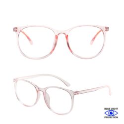 Gafas De Filtro De Luz Azul, Anti Tension De Ojos, Rosa.