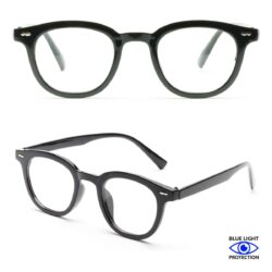 Gafas De Filtro De Luz Azul, Anti Tension De Ojos, Negro 980-001 (C)