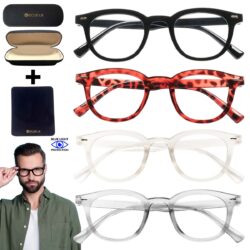 Lentes De Filtro De Luz Azul, Anti Tension De Ojos, Kit 4 Pzas 980-010H