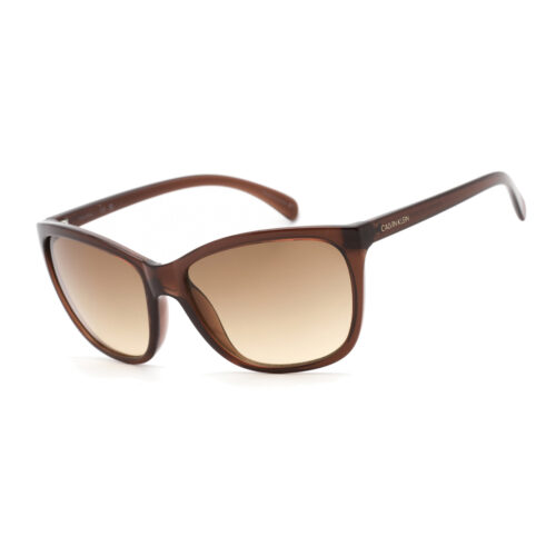 Calvin Klein, Lentes de Sol, Rectangular, Unisex, CK19565 Brown/Brown