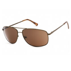 Calvin Klein, Lentes de Sol, Rectangular, Unisex, CK19137 Brown/Brown