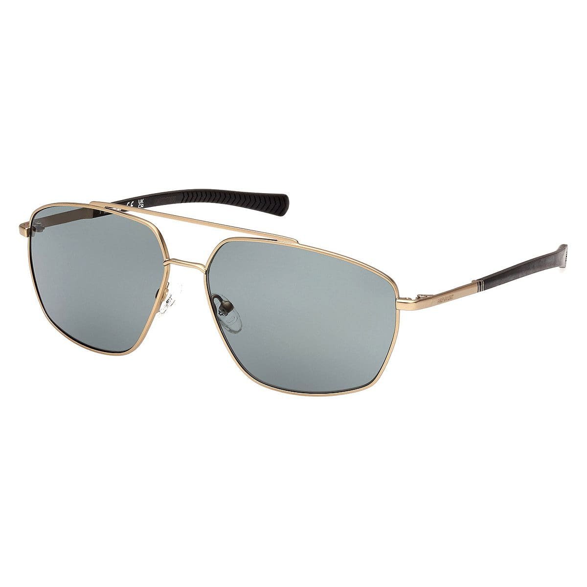 Harley Davidson, Lentes de Sol, Aviador, Hombre, HD0978X Gold/Green