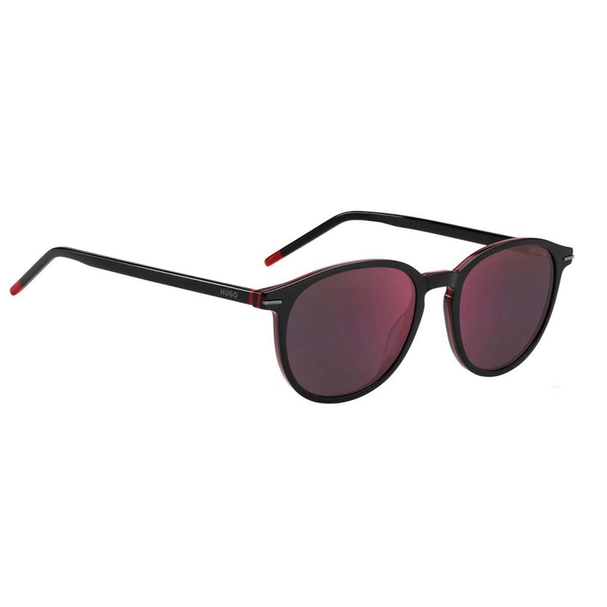 Hugo, Lentes de Sol, Redondo, Hombre, HG1169/S Black/Red - Imagen 3