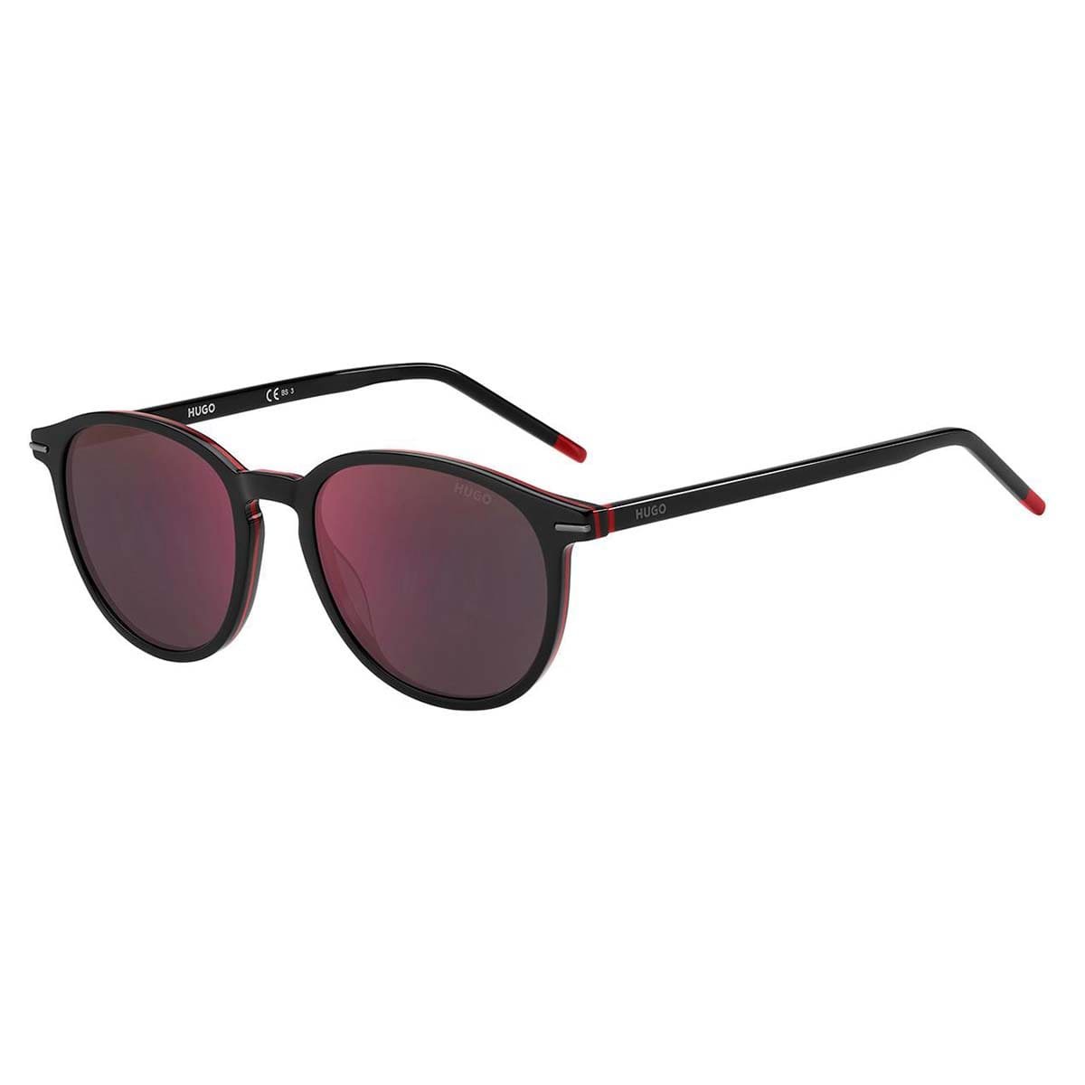 Hugo, Lentes de Sol, Redondo, Hombre, HG1169/S Black/Red - Imagen 6
