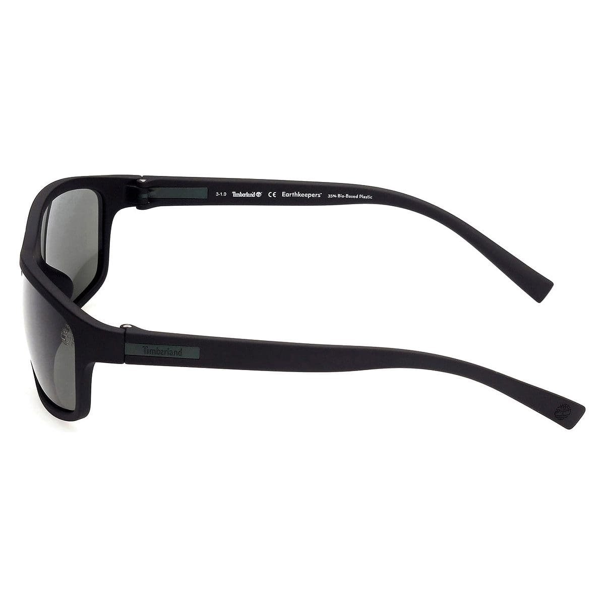Timberland, Lentes de Sol, Rectangular, Uni, TB9237 Black / Green - Imagen 3