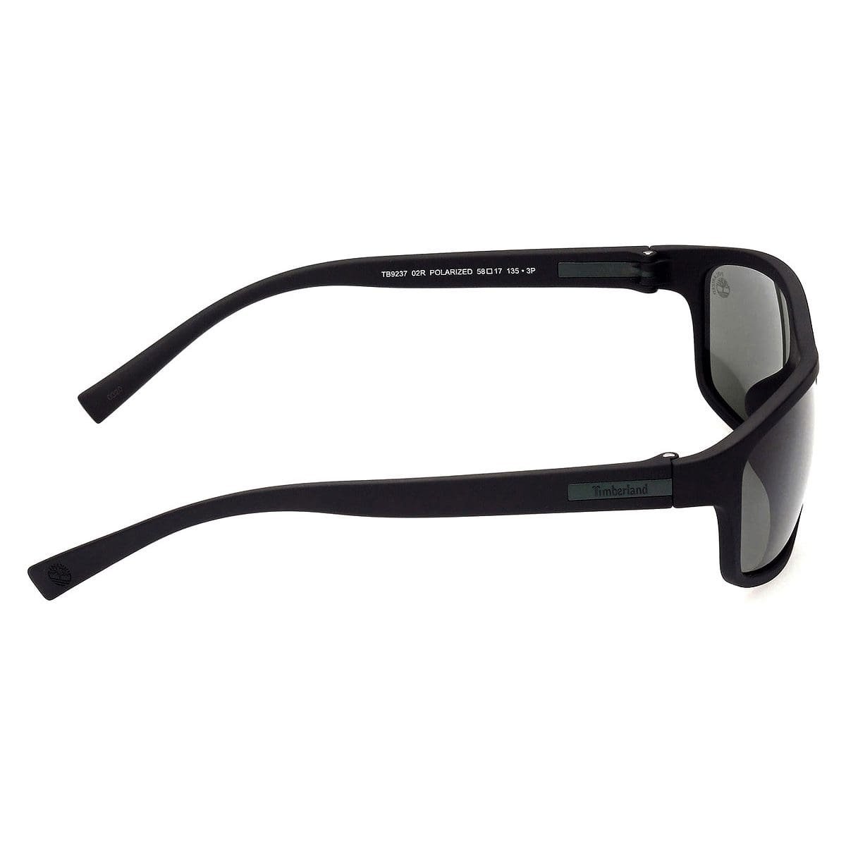 Timberland, Lentes de Sol, Rectangular, Uni, TB9237 Black / Green - Imagen 4
