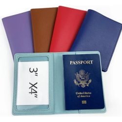 Alternative view of Porta Pasaporte Documentos Funda Protectora Calidad Duradera