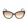 Calvin Klein, Lentes de Sol, Cat eye, Mujer, CK19536S Brown/Brown - Imagen 2