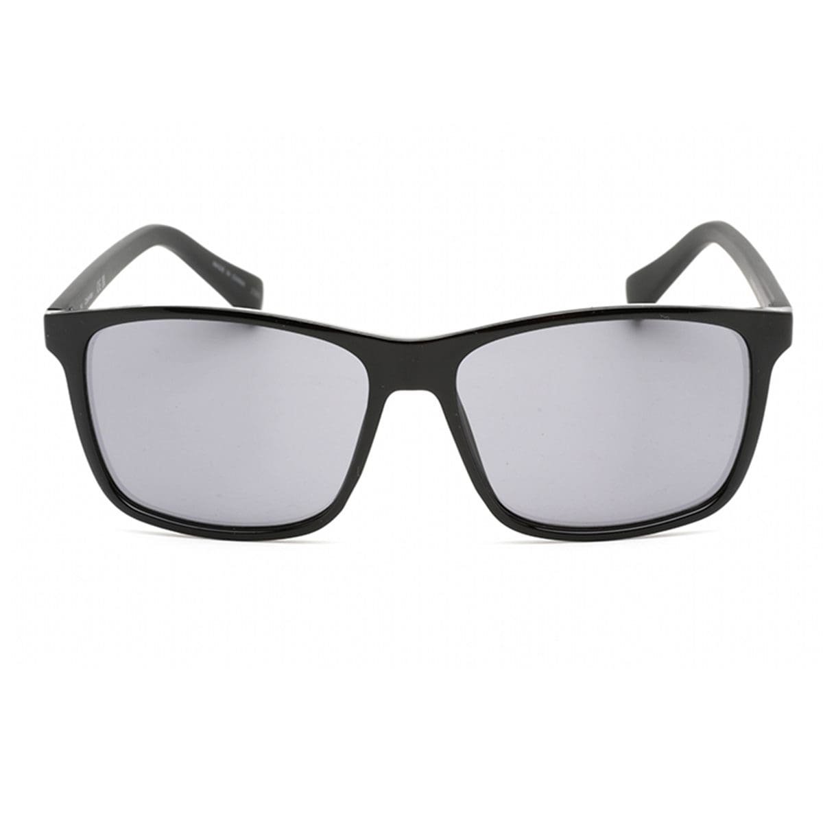 Calvin Klein, Lentes de Sol, Rectangular, Unisex, CK19568S Black/Grey - Imagen 2