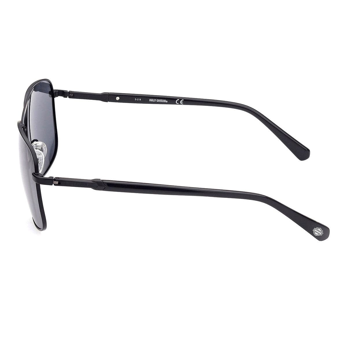 Harley Davidson, Lentes de Sol, Aviador, Hombre, HD0949X Black/Smoke - Imagen 5